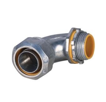 90 Degree Flexible Liquid Tight Connector EMT Conduit Fitting