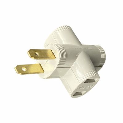 125V 15A Two Pin Plug Adapter Electric Plug Adapter